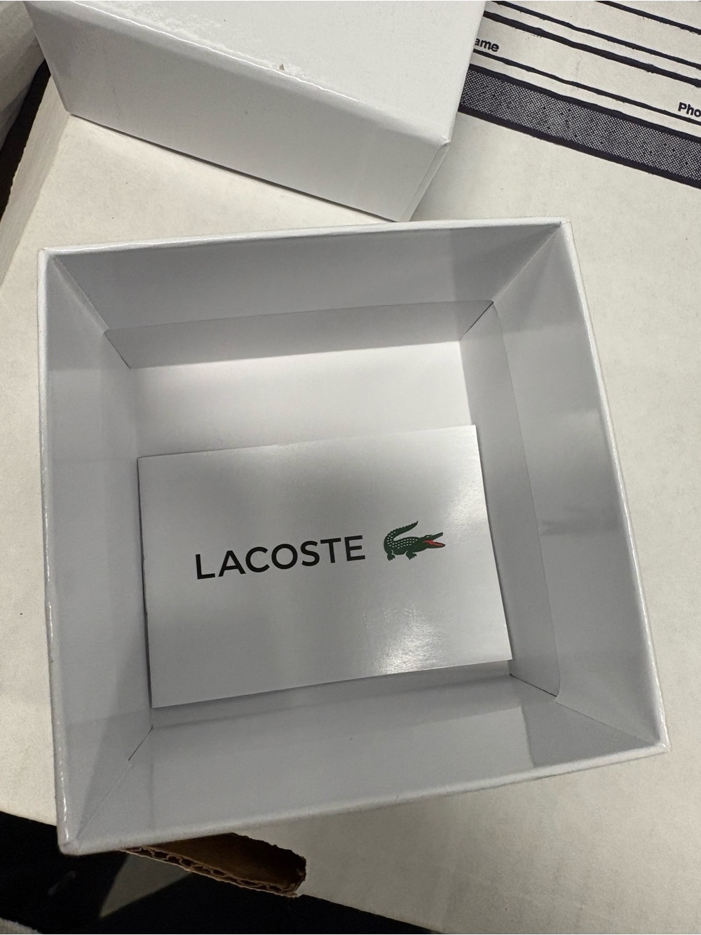 Lacoste Men's Navy Blue and Silver Analog Watch - Picture 4 of 4